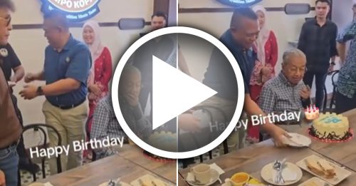 本周迎百岁生日 敦马收蛋糕很惊喜！