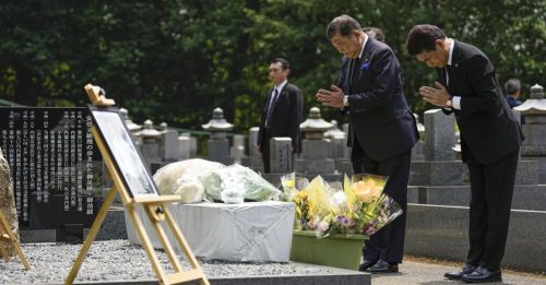 安倍晋三逝世3周年 石破茂拜祭：愿他指引日本