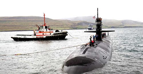 核潜艇停靠冰岛 美加强监视北极