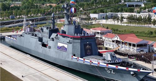 朝鲜拟明年建党日前 再造一艘5000吨级驱逐舰