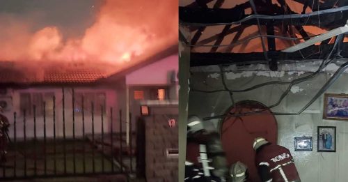 排屋清晨失火 6旬妇灼伤60%