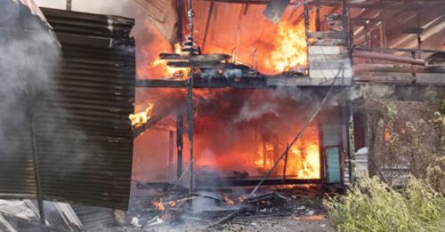 大火烧7屋 66人失家园