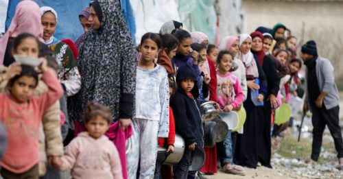 加萨饥荒严重 5岁以下儿童严重营养不良