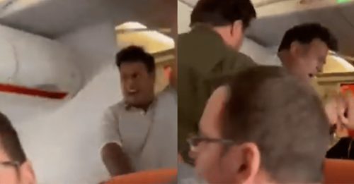 叫骂还称藏炸弹 乘客机舱内遭合力制伏