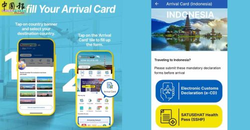 出游6国更便利 TnG电子钱包可填电子入境卡