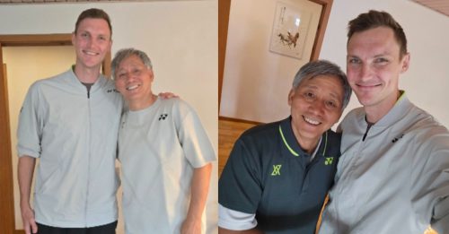 拜访昔日恩师张连营  艾塞申成功不忘本