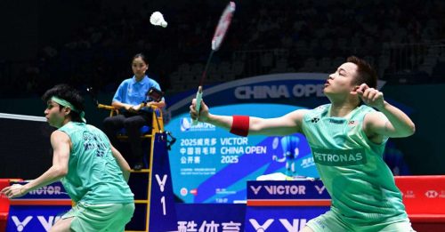 中国羽球公开赛｜摸不透对方打法 峰译：对方每一拍有质量