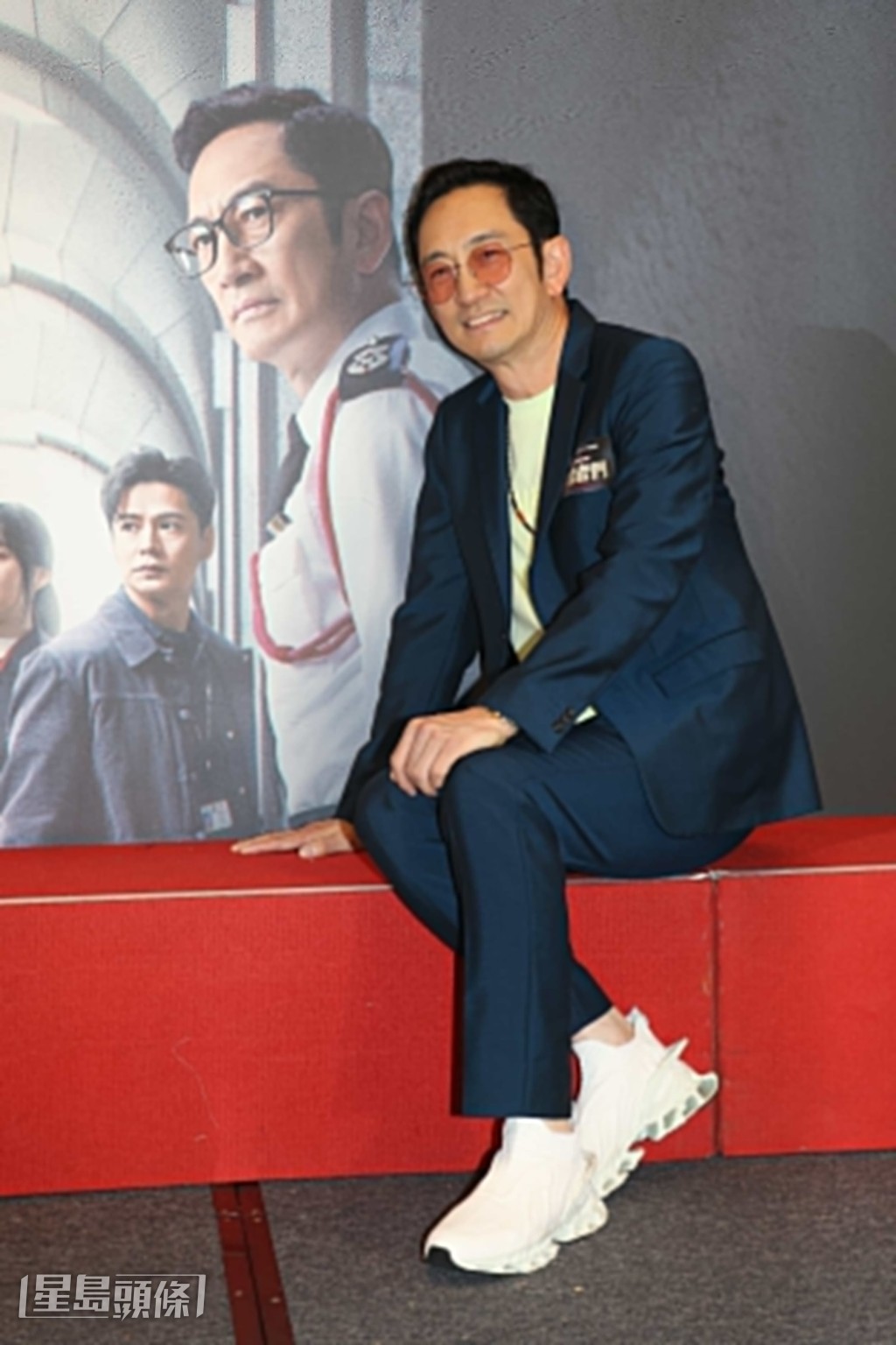 吴启华相隔9年再回香港拍剧。