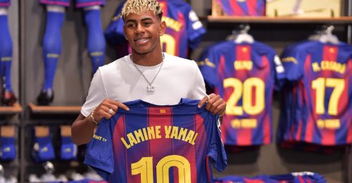 西甲｜18岁亚马尔正式完成续约 新赛季穿巴塞10号球衣