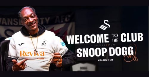 英冠 | 饶舌天王变身老板  史努比狗狗入股斯旺西