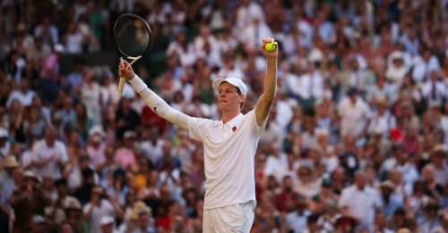 温布顿网球公开赛｜写下对卓科5连胜    辛纳男单决战阿尔卡拉斯