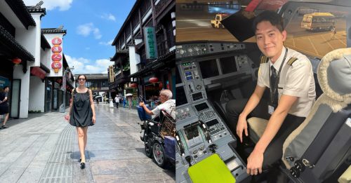 十优港姐闯驾驶舱拍照惹议 飞机师老公霸气护妻