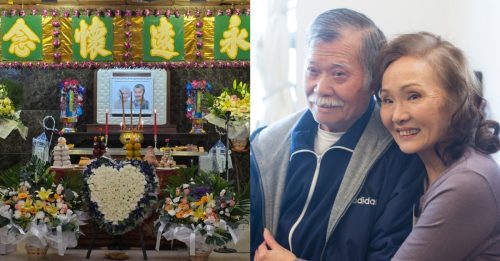 唐佳雪妮设灵｜众星灵堂致祭 钱嘉乐：遵遗愿合葬