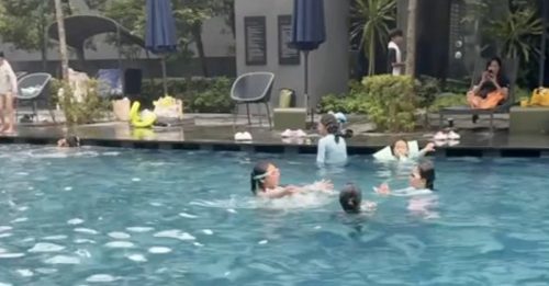 普通社区也有完善泳池！台移民盛赞大马宜居天堂