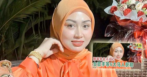 女歌手等6人获释 丹总警长：一回来即带走助查