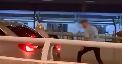 夜店外发生口角 2男遭2人持刀棍殴伤