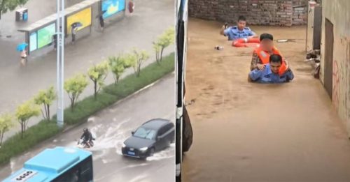 重庆遭受大暴雨 逾1万人紧急转移