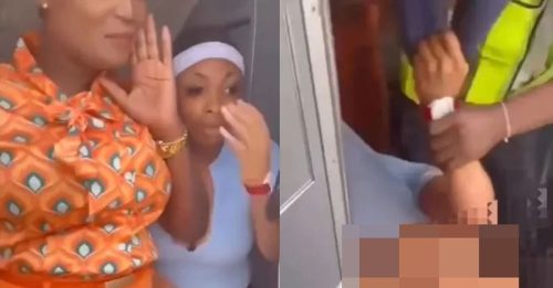 拒关手机打空姐 女悍客遭抬离