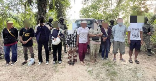 跨哥乐河偷渡不成 10缅甸人落网