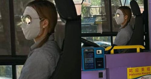 戴全脸口罩+太阳眼镜驾巴士 “蒙面车长”引热议