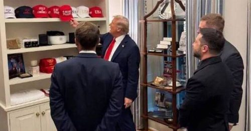 谈乌俄和平解方之际 特朗普带泽连斯基到此参观