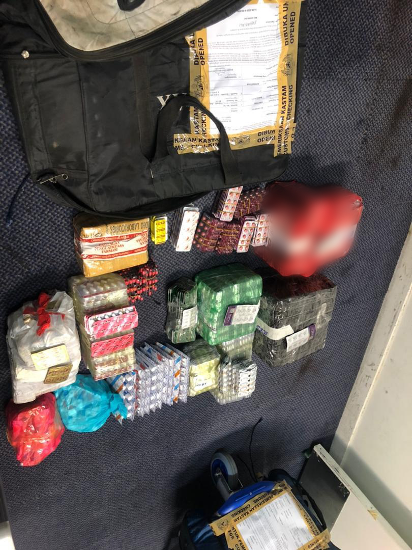 该机构充公了总值约8万5000令吉的走私药物。