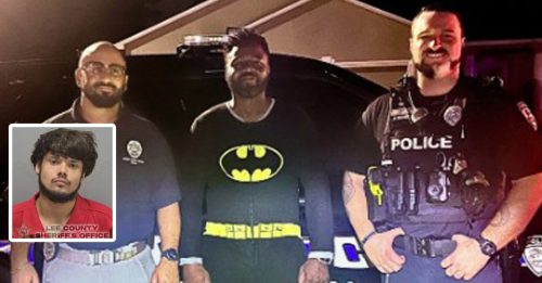 盗窃案现场 警惊见蝙蝠侠抓贼