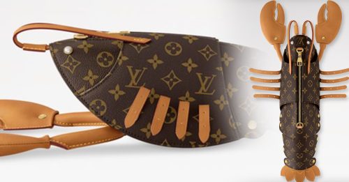 LV龙虾造型手袋 外形猎奇引热议