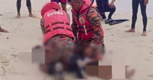 假期海边野餐 少年戏水溺毙