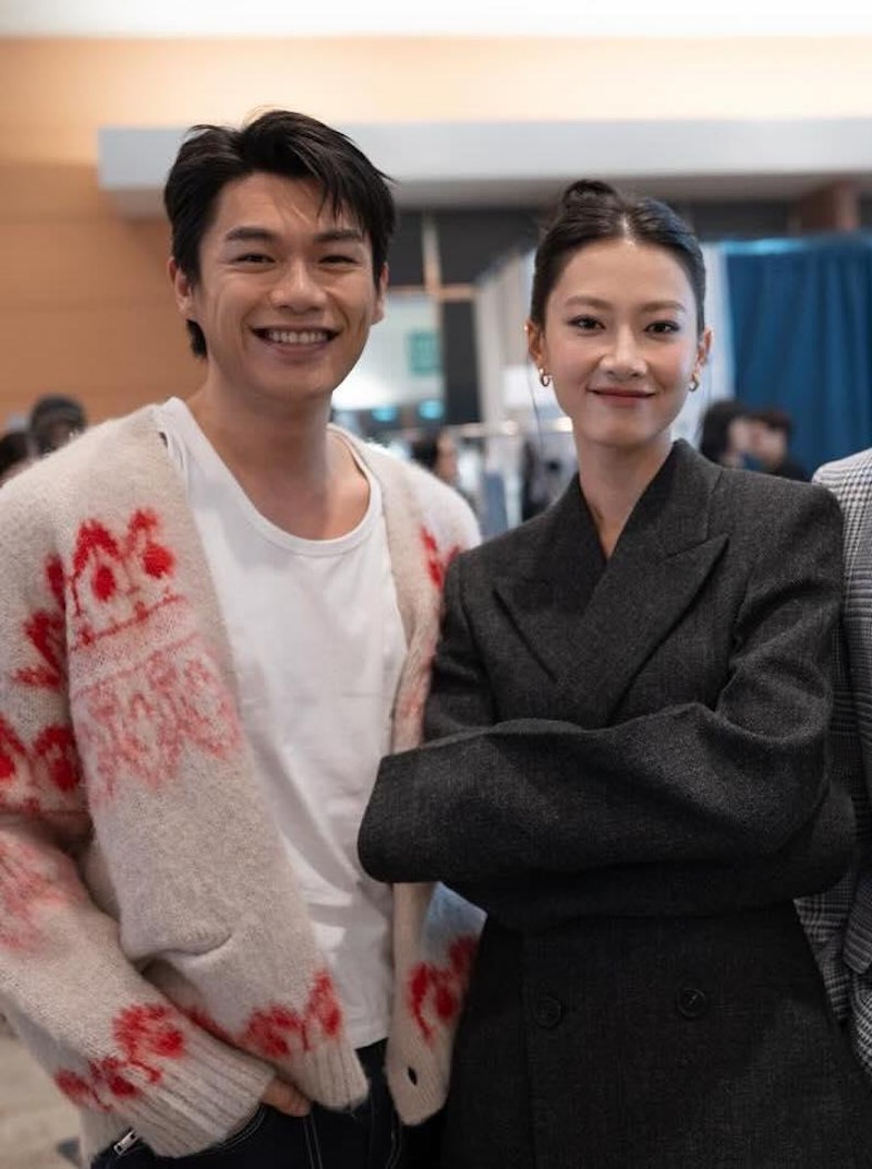 柯炜林与廖子妤同为香港新生代最受瞩目的演员。
