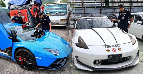 豪华车主为炫酷冒险 路税保险逾期照上路