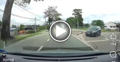 逆向行驶险酿祸 阿伯被警扣留调查