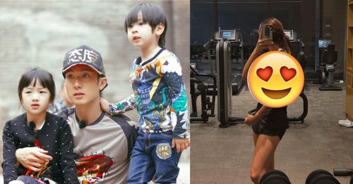 吴尊爱女长大了 “二头肌线条”惊呆网友