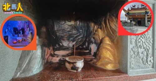 北海新芭底东海宫火患 大二爷伯金身烧成灰