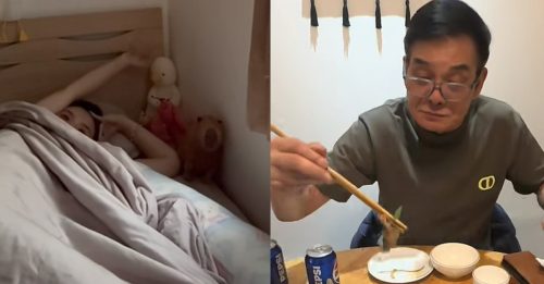 李国麟拍“吃屎”片辛苦养家 女儿却睡到自然醒
