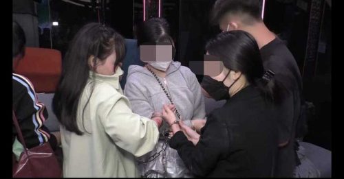 外籍女贴编号陪酒 北海娱乐城被扫 捉37人