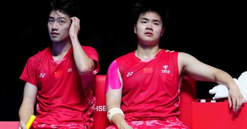 中国羽球公开赛｜梁王止步男双4强 遭自家球迷谩骂