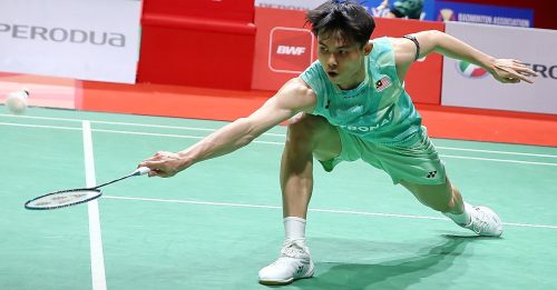 羽球｜与安顿申同场训练  贺首维赴丹麦特训