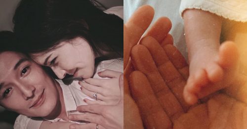 弥月礼盒泄喜讯 许玮甯迎男宝宝