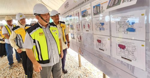 工程部密切关注 沙巴泛婆大道进展