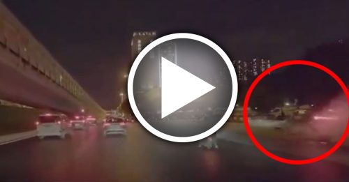 司机疲劳驾驶 车撞途人酿6伤