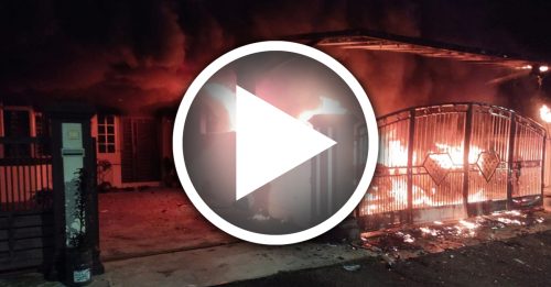 阿窿点错相凌晨纵火 华裔四口死里逃生