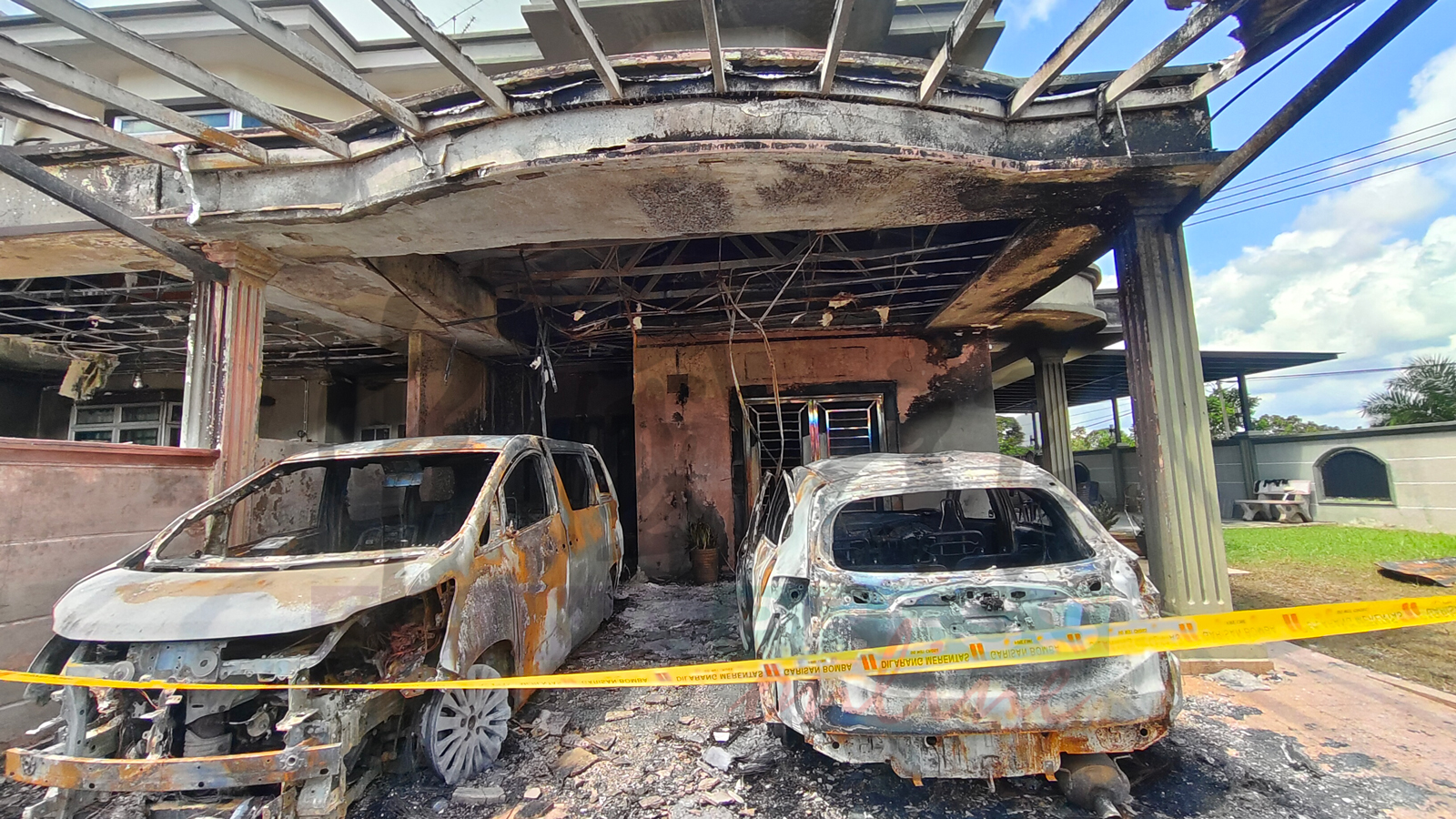 大耳窿点错相，丘丽霞住家惊遭纵火。