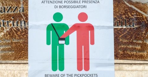 威尼斯扒手横行 市民组巡逻队 反遭扒手起诉