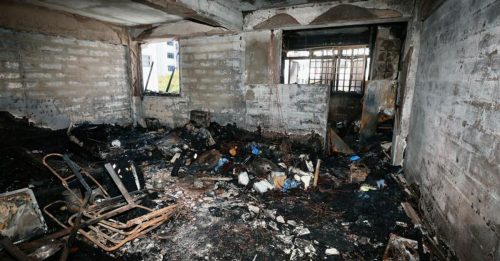 吵架吵到火烧屋 男住户被捕