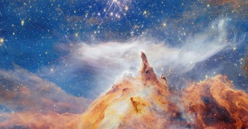 韦伯望远镜凝视5小时 捕捉绝美“龙虾星云”影像