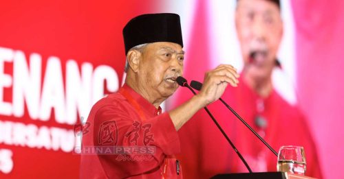 与其他在野党见过两次面 慕尤丁：经济问题上有共识