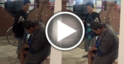 好心接济陌生汉 结果惹麻烦上门