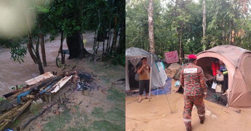 连夜大雨 洪水来袭 露营地400人受困
