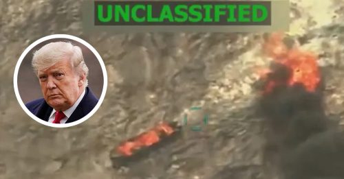 特朗普公布缉毒新影片 称炸毁运毒船击毙3毒枭